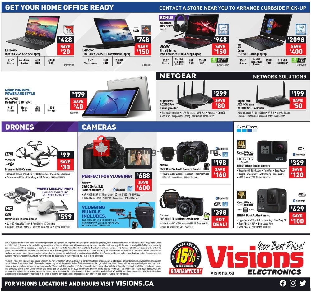 Visions Electronics flyer from Friday April 24, 2020 to Thursday April 30, 2020 - page 8