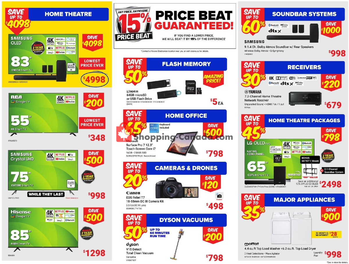 Visions Electronics flyer from Friday February 23, 2024 to Thursday February 29, 2024 - page 2
