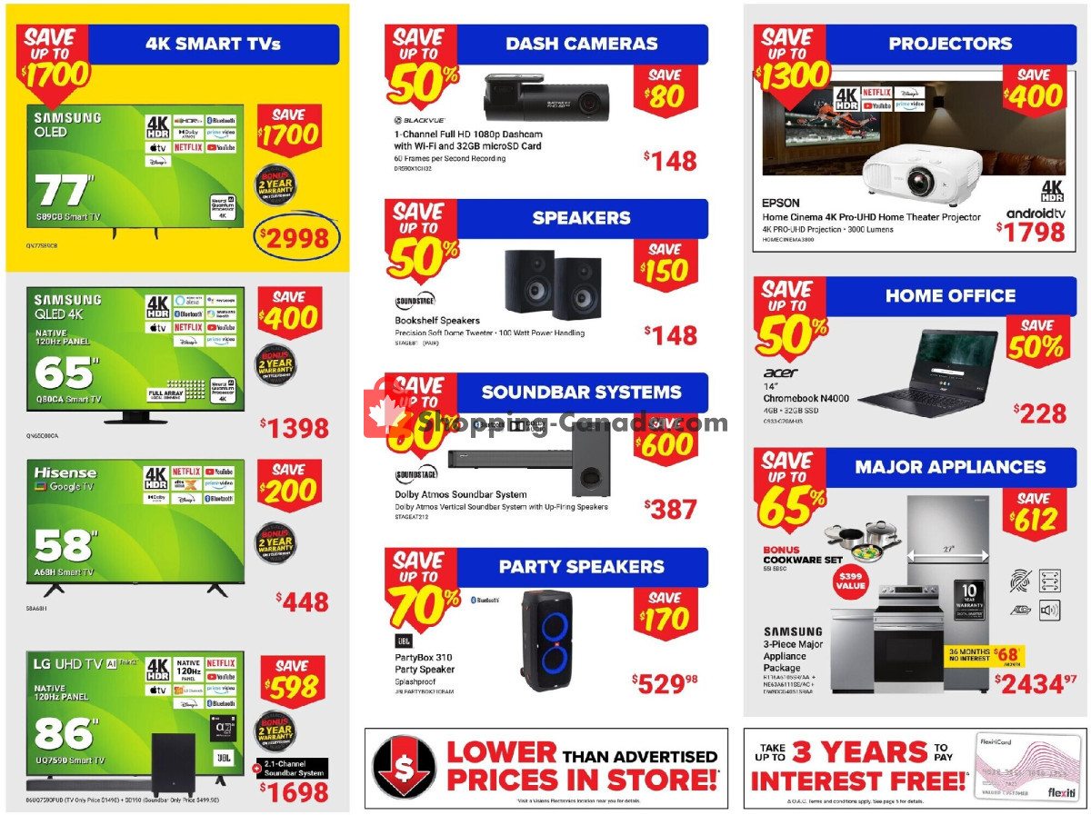 Visions Electronics flyer from Friday February 23, 2024 to Thursday February 29, 2024 - page 3