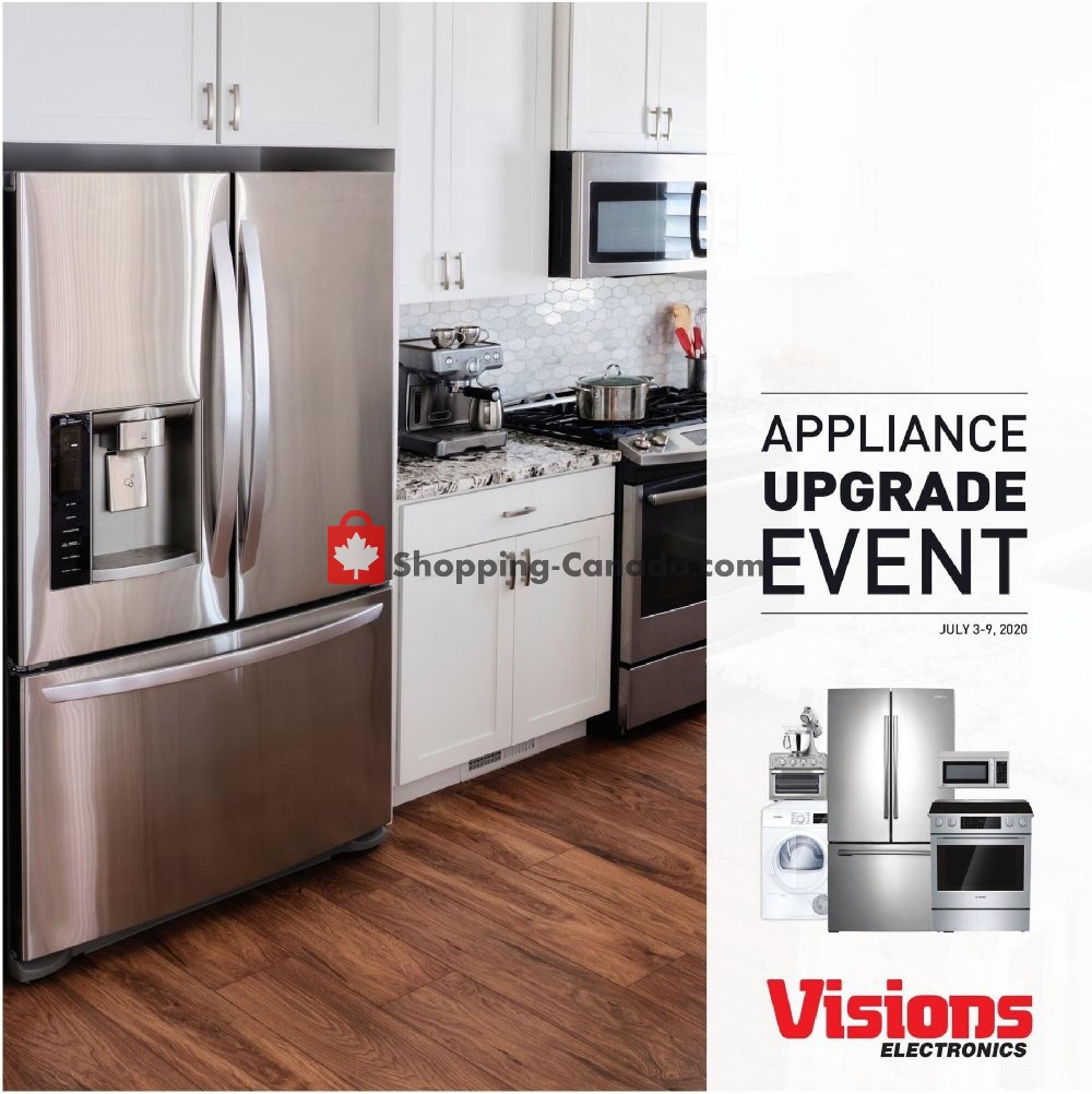Visions Electronics flyer from Friday July 3, 2020 to Thursday July 9, 2020 - page 1