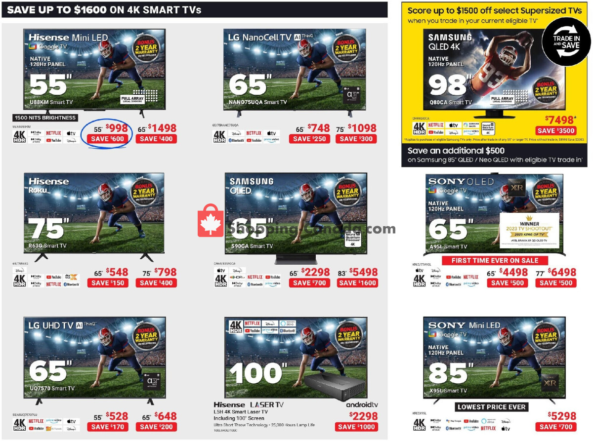 Visions Electronics flyer from Friday January 26, 2024 to Thursday February 1, 2024 - page 4