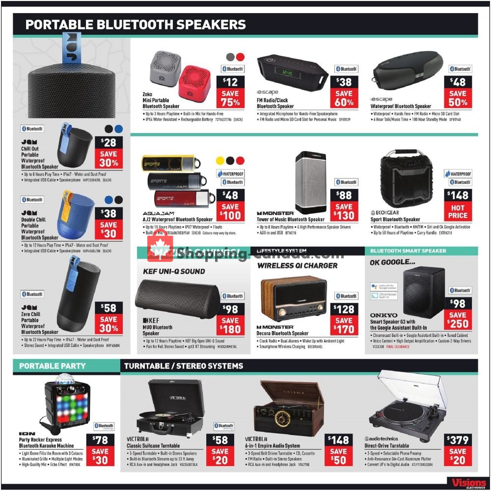 Visions Electronics flyer from Friday November 8, 2019 to Thursday November 14, 2019 - page 10