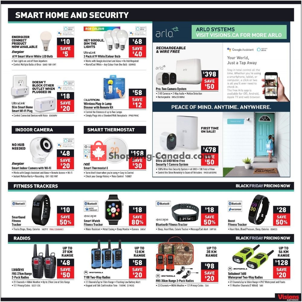 Visions Electronics flyer from Friday November 8, 2019 to Thursday November 14, 2019 - page 14