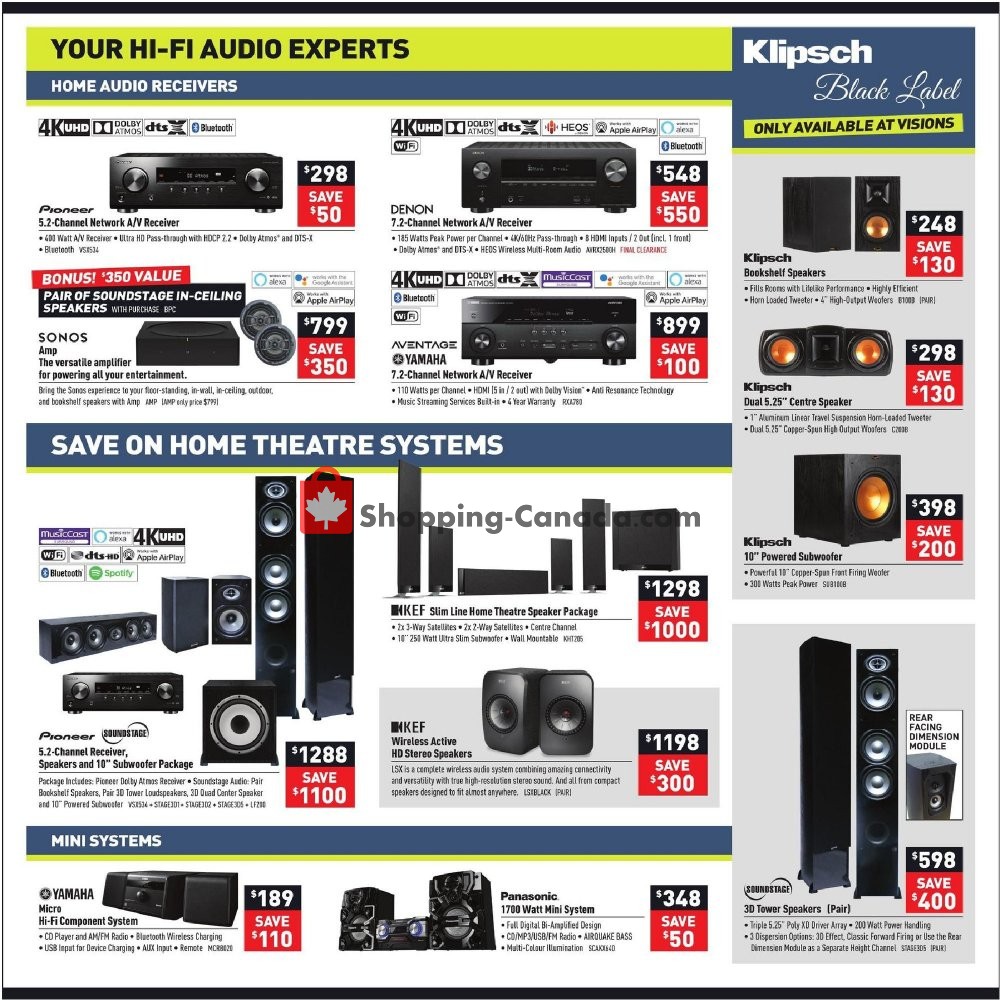 Visions Electronics flyer from Friday November 8, 2019 to Thursday November 14, 2019 - page 7