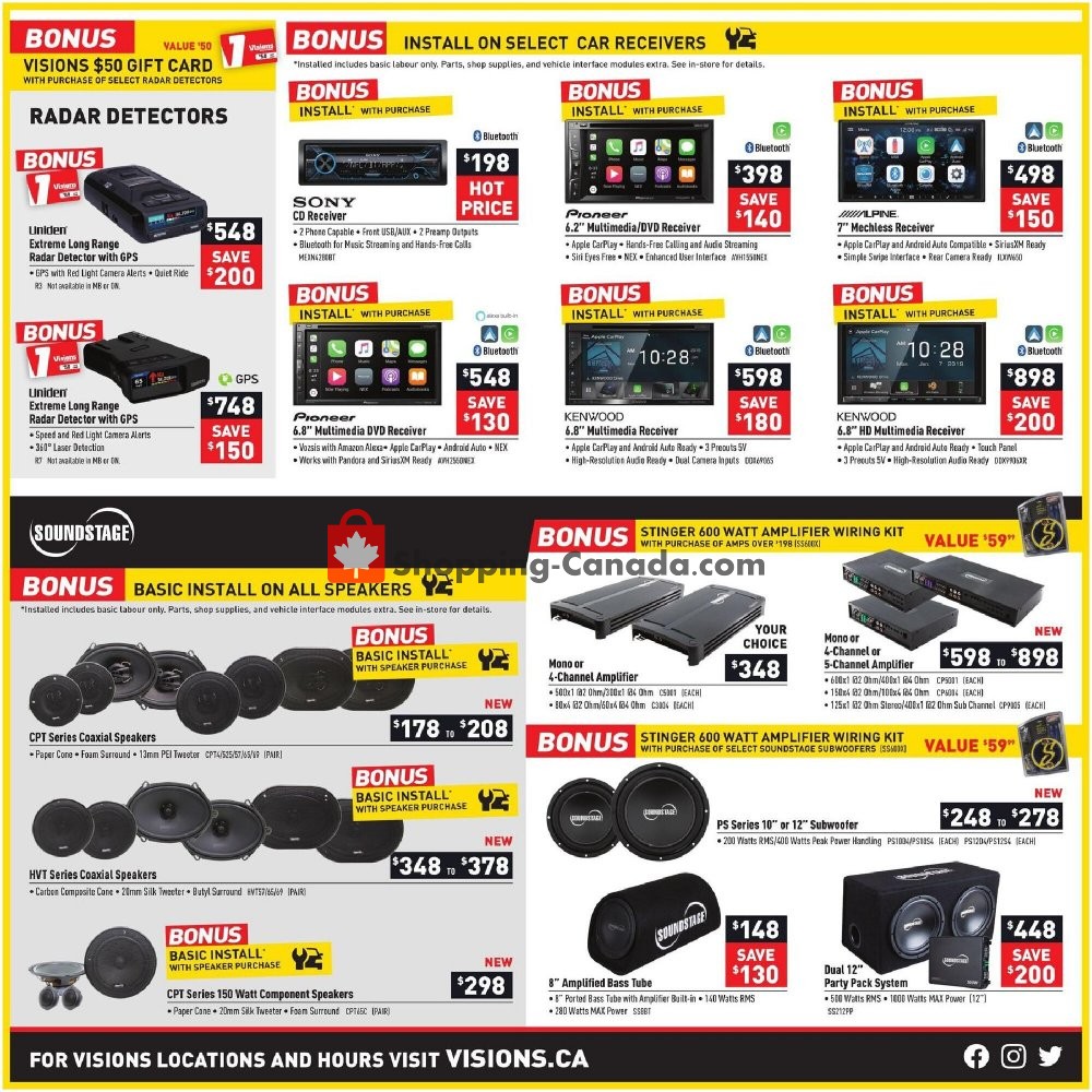 Visions Electronics flyer from Friday July 10, 2020 to Thursday July 16, 2020 - page 13