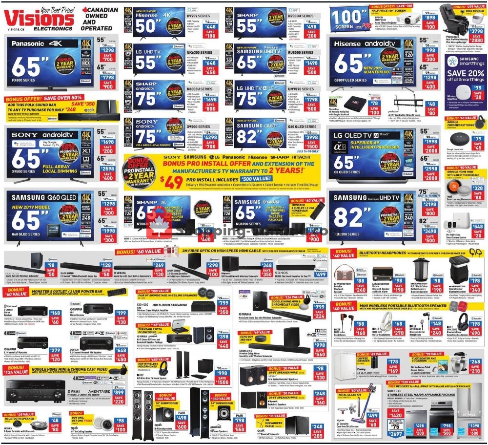 Visions Electronics flyer from Friday July 12, 2019 to Thursday July 18, 2019 - page 2