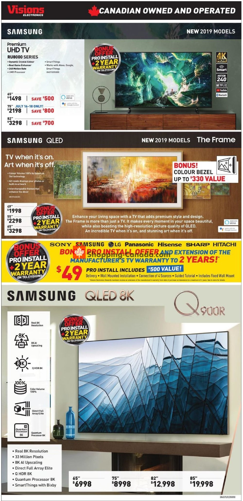 Visions Electronics flyer from Friday July 12, 2019 to Thursday July 18, 2019 - page 4