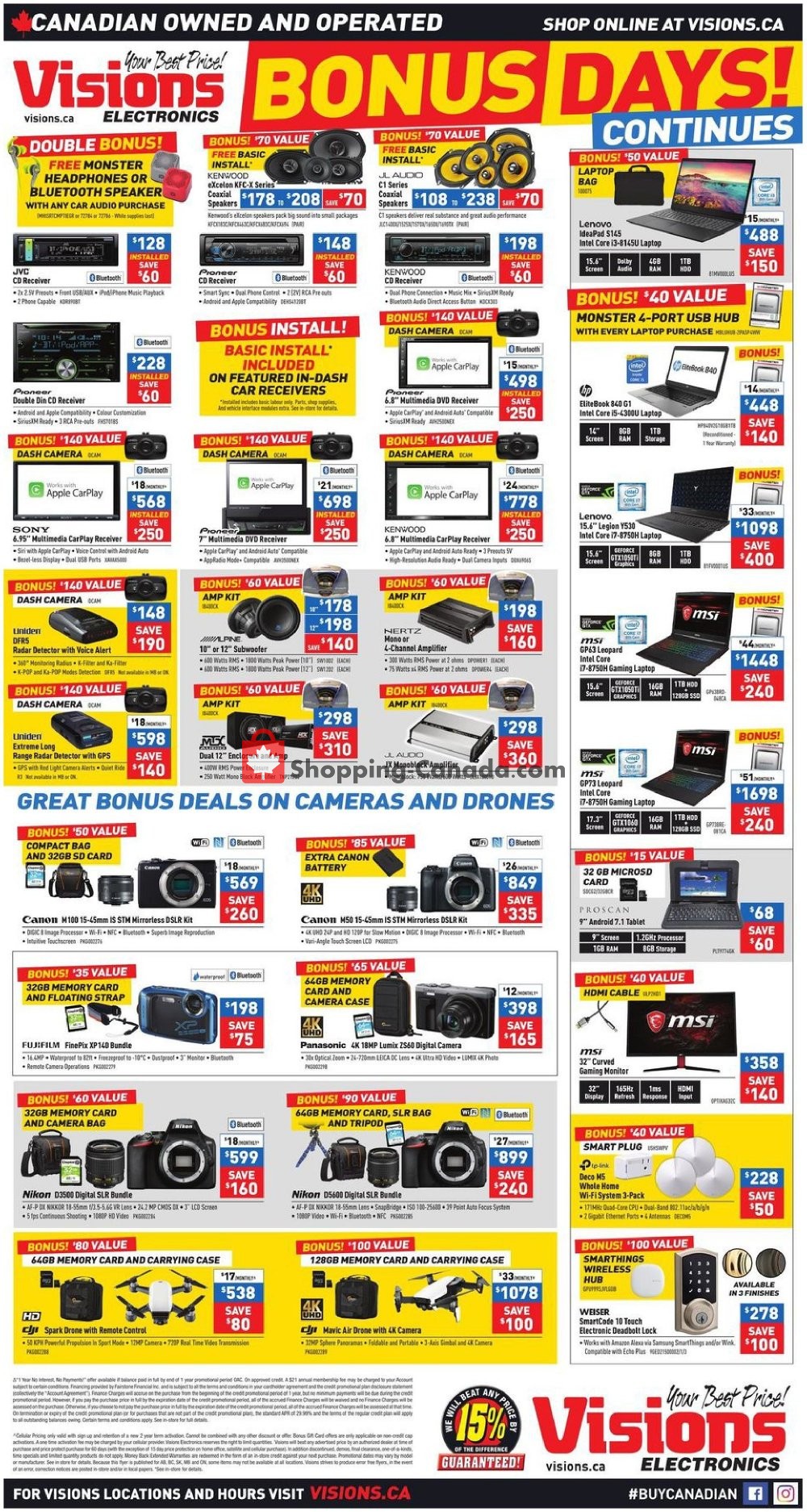 Visions Electronics flyer from Friday July 19, 2019 to Thursday July 25, 2019 - page 3
