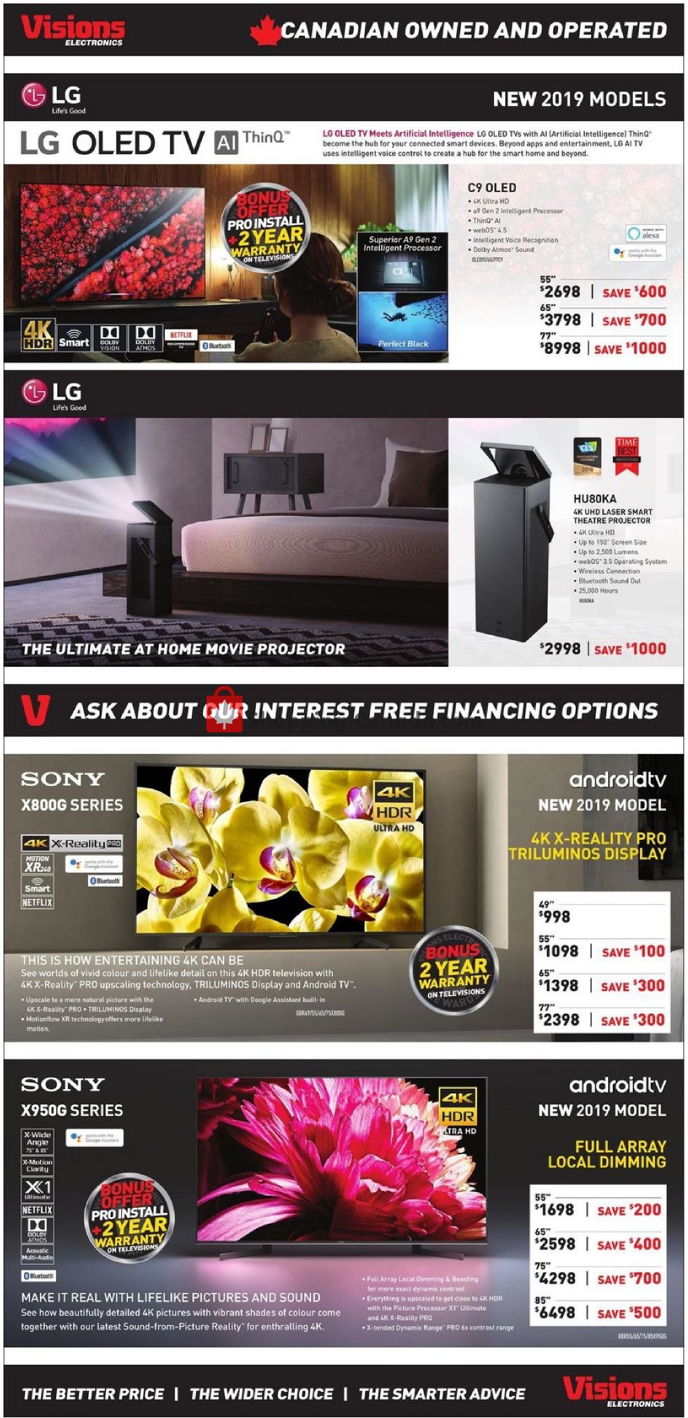 Visions Electronics flyer from Friday July 19, 2019 to Thursday July 25, 2019 - page 4