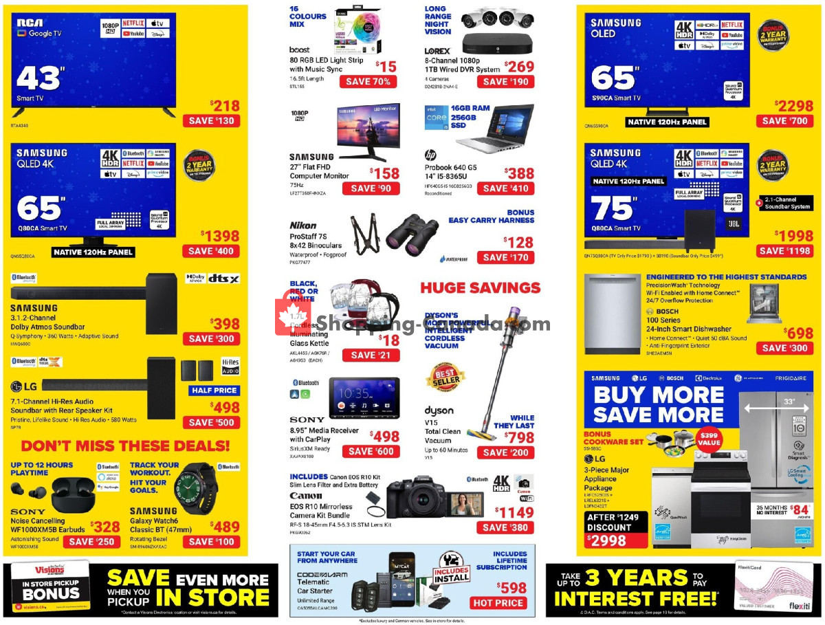Visions Electronics flyer from Friday December 29, 2023 to Thursday January 4, 2024 - page 2