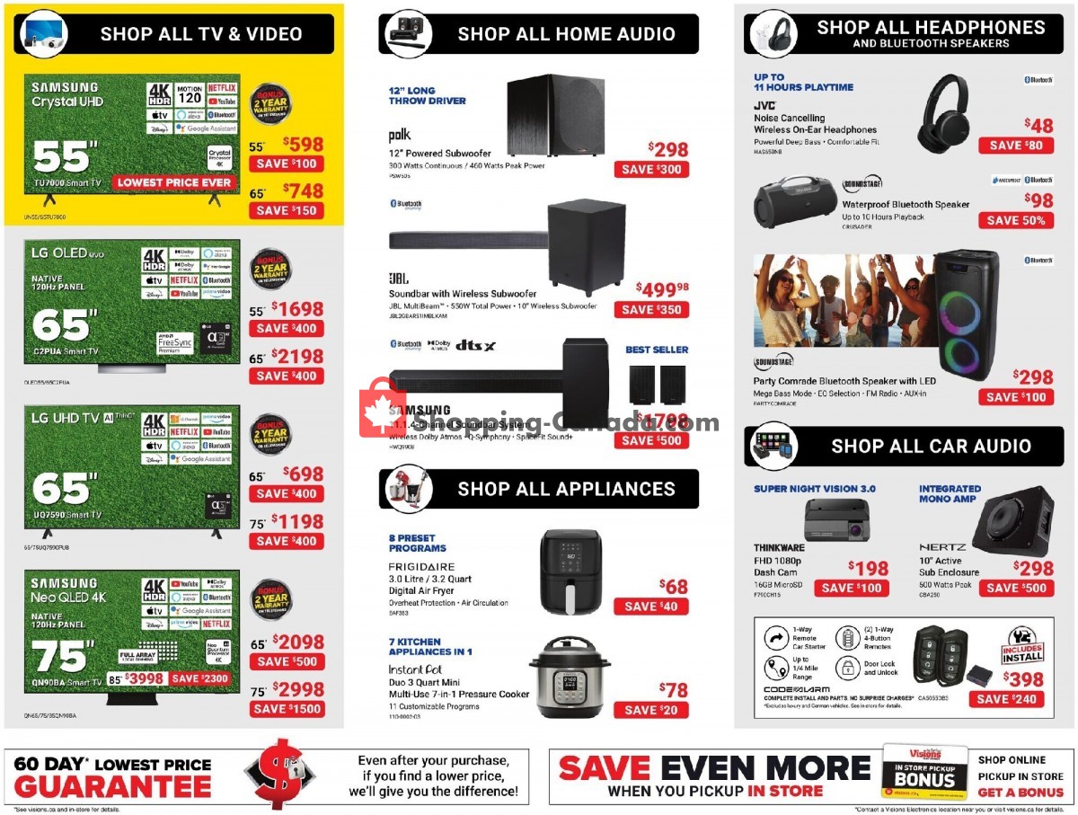 Visions Electronics flyer from Friday January 20, 2023 to Thursday January 26, 2023 - page 2