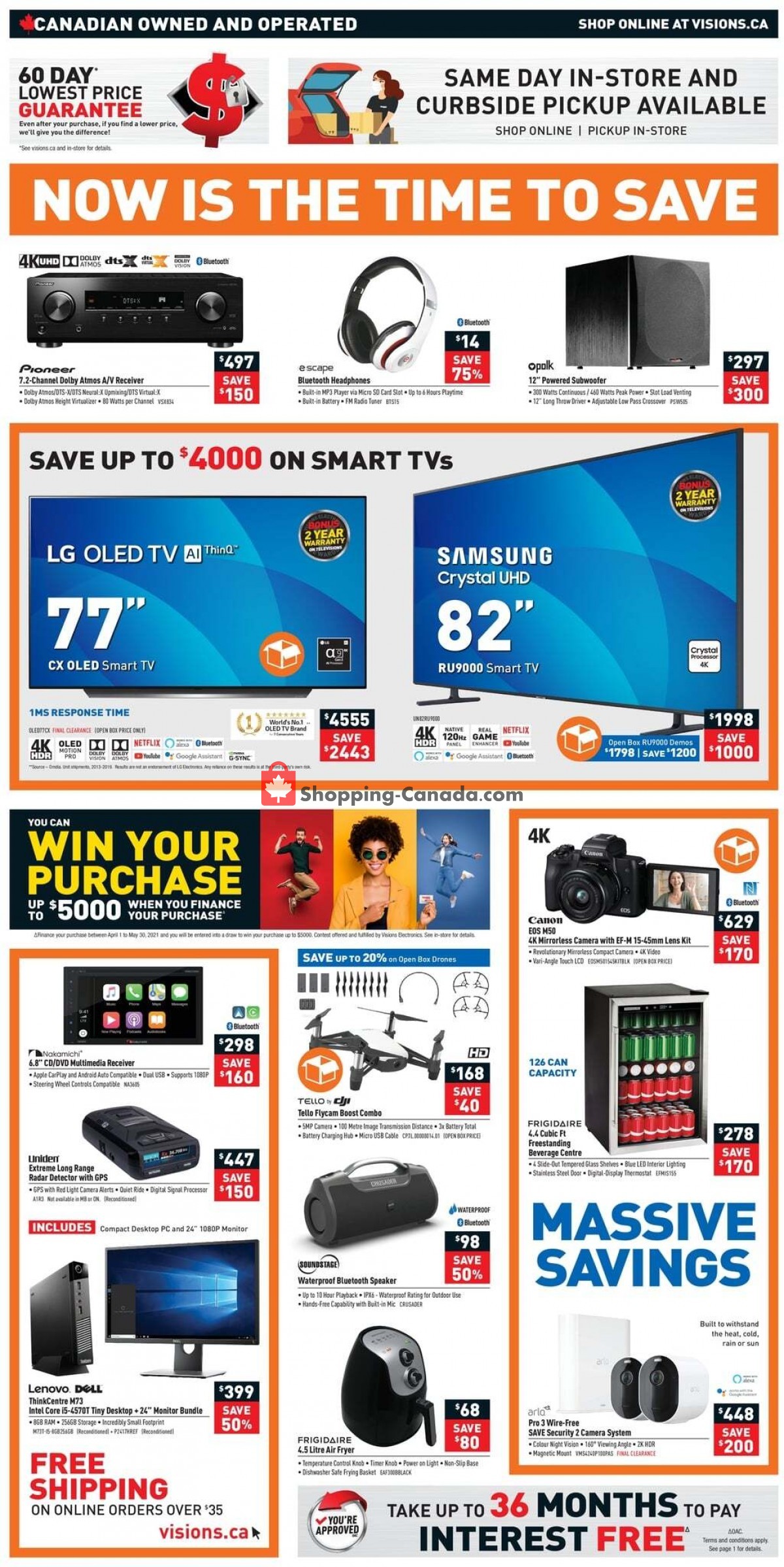 Visions Electronics flyer from Friday April 23, 2021 to Thursday April 29, 2021 - page 2