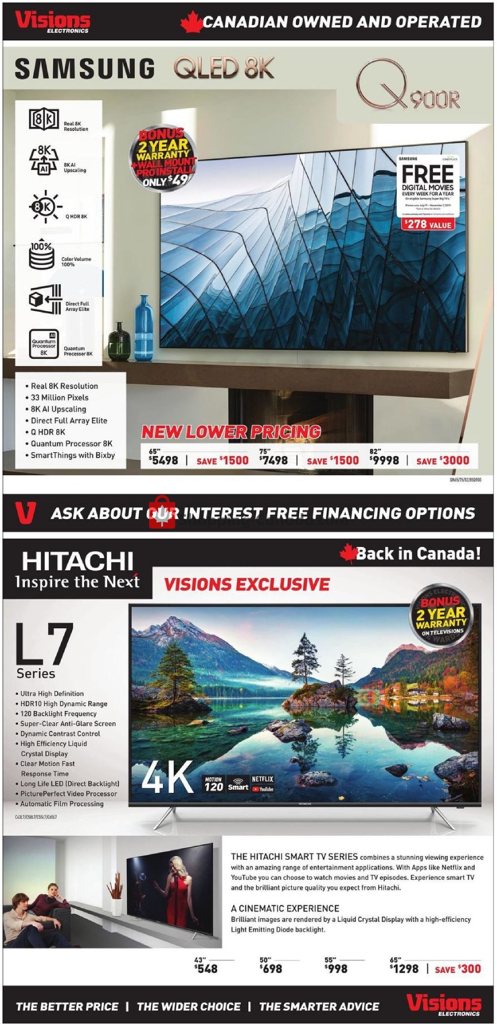 Visions Electronics flyer from Friday August 9, 2019 to Thursday August 15, 2019 - page 4