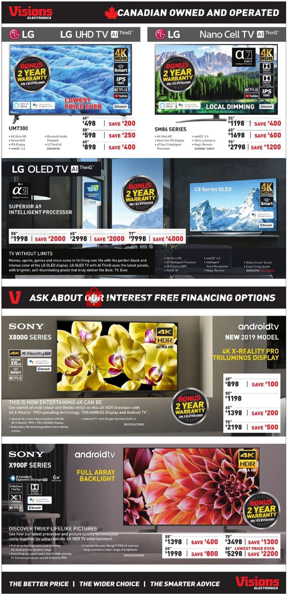 Visions Electronics flyer from Friday August 9, 2019 to Thursday August 15, 2019 - page 5