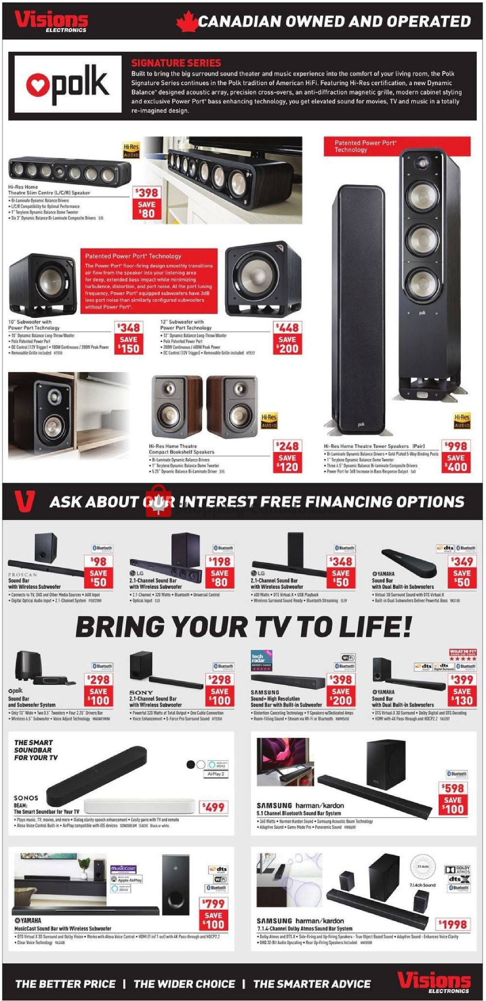 Visions Electronics flyer from Friday August 9, 2019 to Thursday August 15, 2019 - page 8