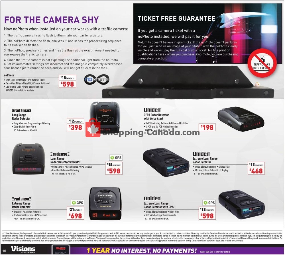 Visions Electronics flyer from Friday August 9, 2019 to Thursday August 15, 2019 - page 10