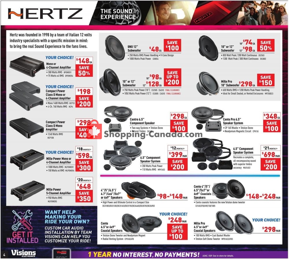 Visions Electronics flyer from Friday August 9, 2019 to Thursday August 15, 2019 - page 4