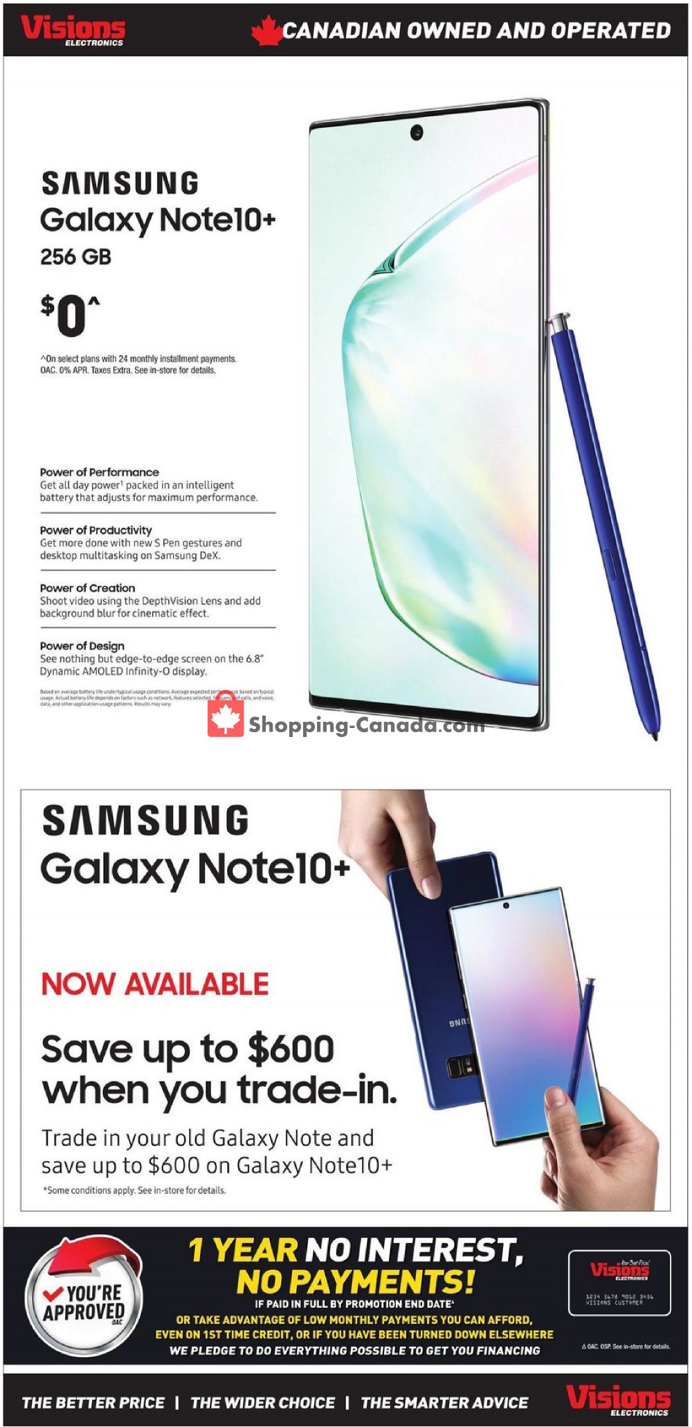 Visions Electronics flyer from Friday September 6, 2019 to Thursday September 12, 2019 - page 17