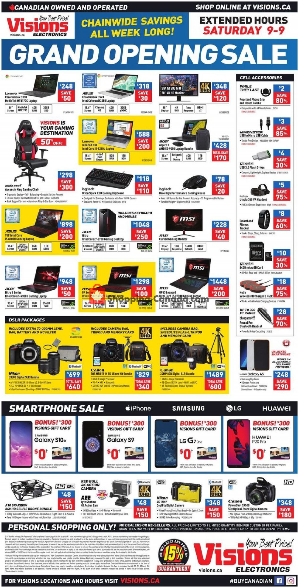 Visions Electronics flyer from Friday September 6, 2019 to Thursday September 12, 2019 - page 4
