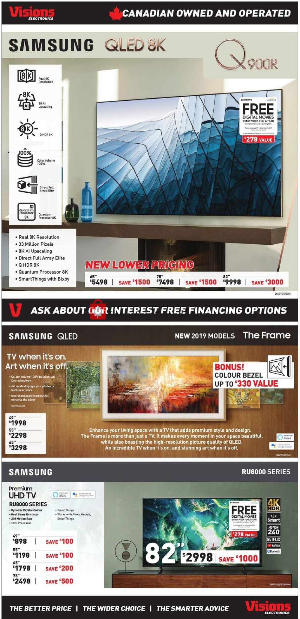 Visions Electronics flyer from Friday September 6, 2019 to Thursday September 12, 2019 - page 6