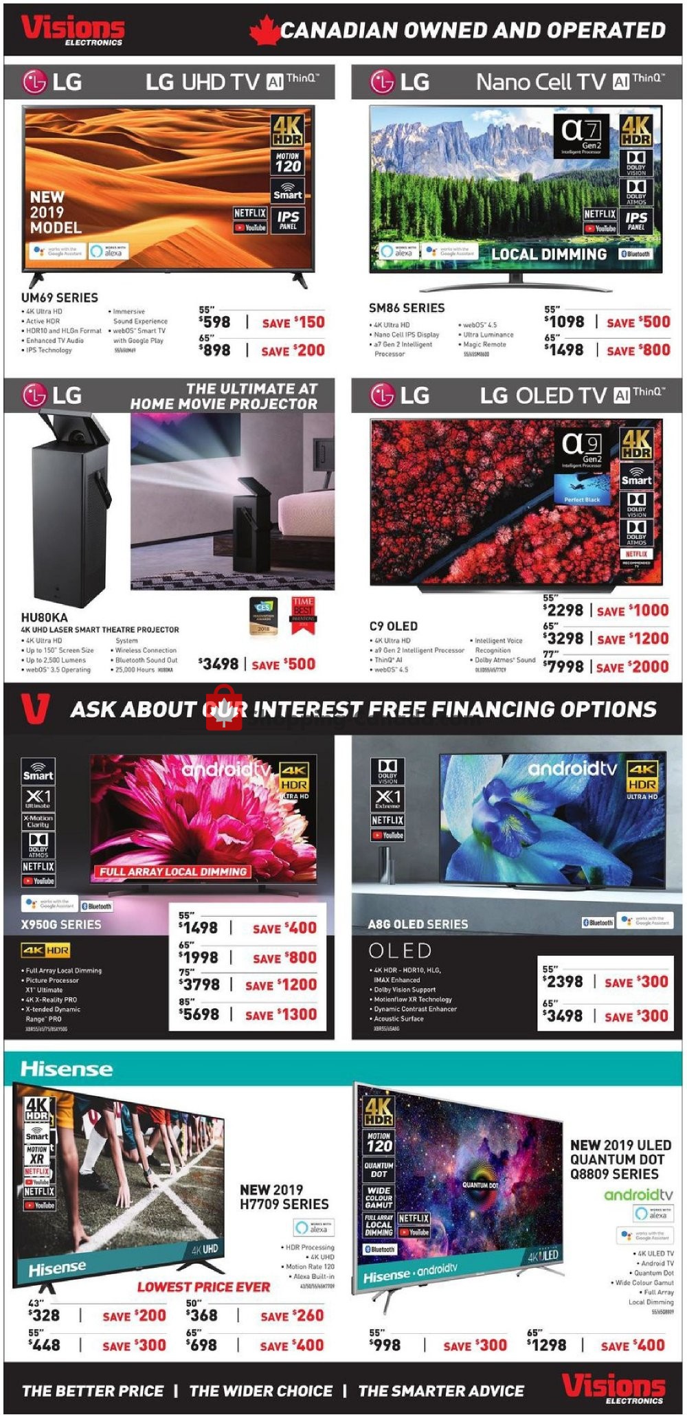 Visions Electronics flyer from Friday September 6, 2019 to Thursday September 12, 2019 - page 7