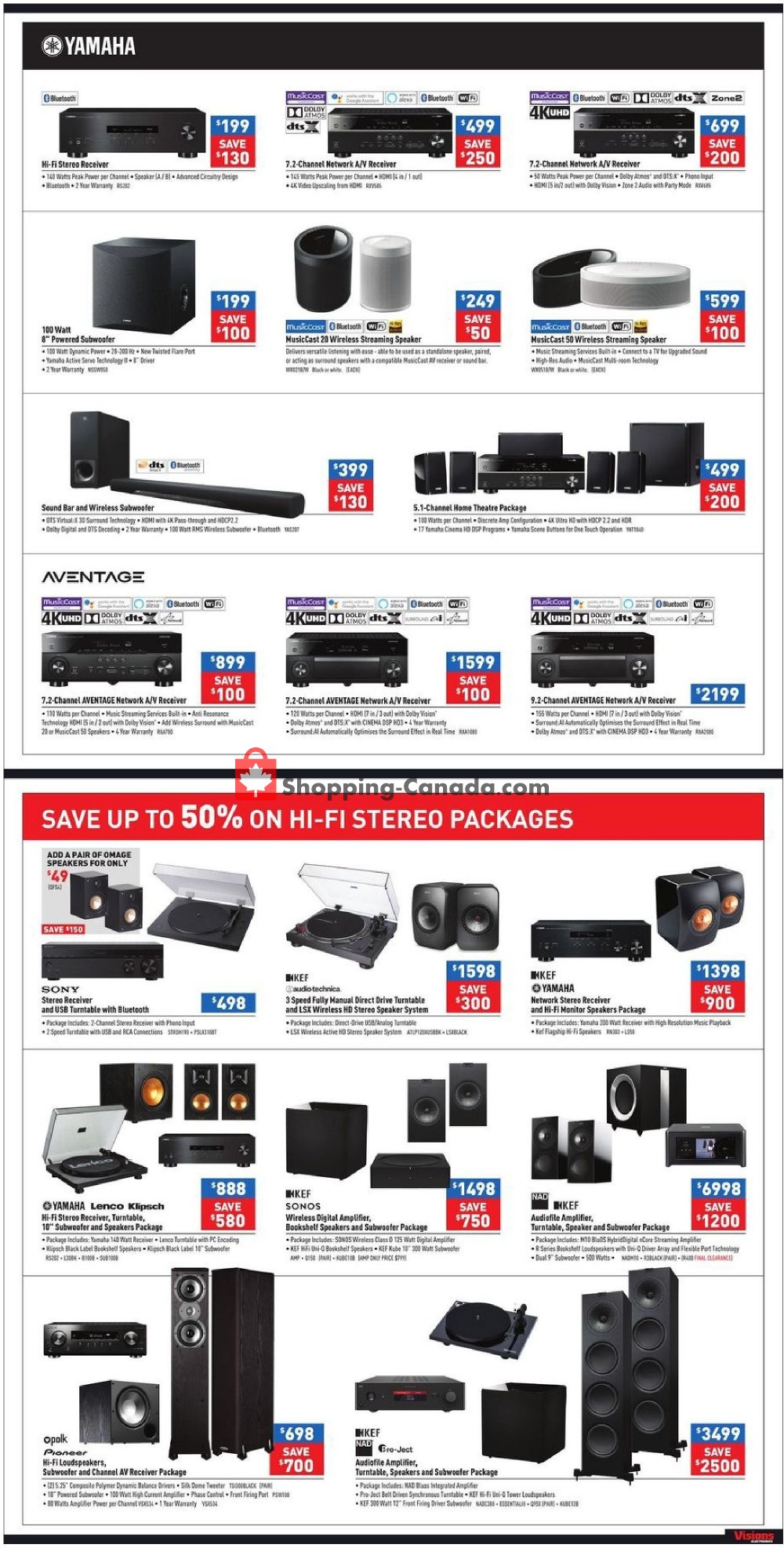 Visions Electronics flyer from Friday October 4, 2019 to Thursday October 10, 2019 - page 7