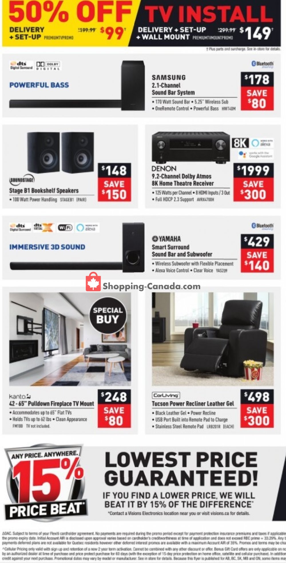 Visions Electronics flyer from Friday October 16, 2020 to Thursday October 22, 2020 - page 2