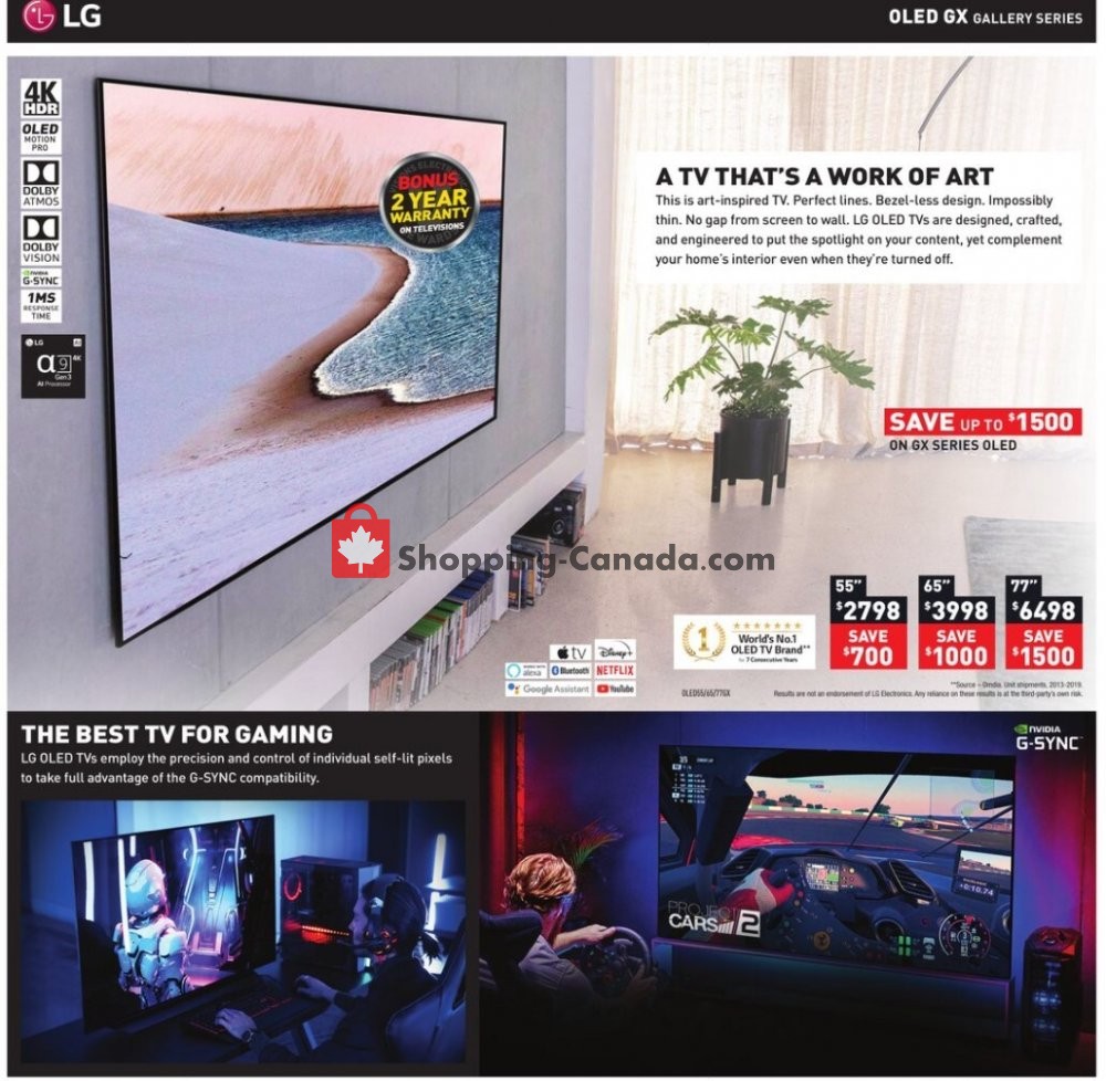 Visions Electronics flyer from Friday October 16, 2020 to Thursday October 22, 2020 - page 20