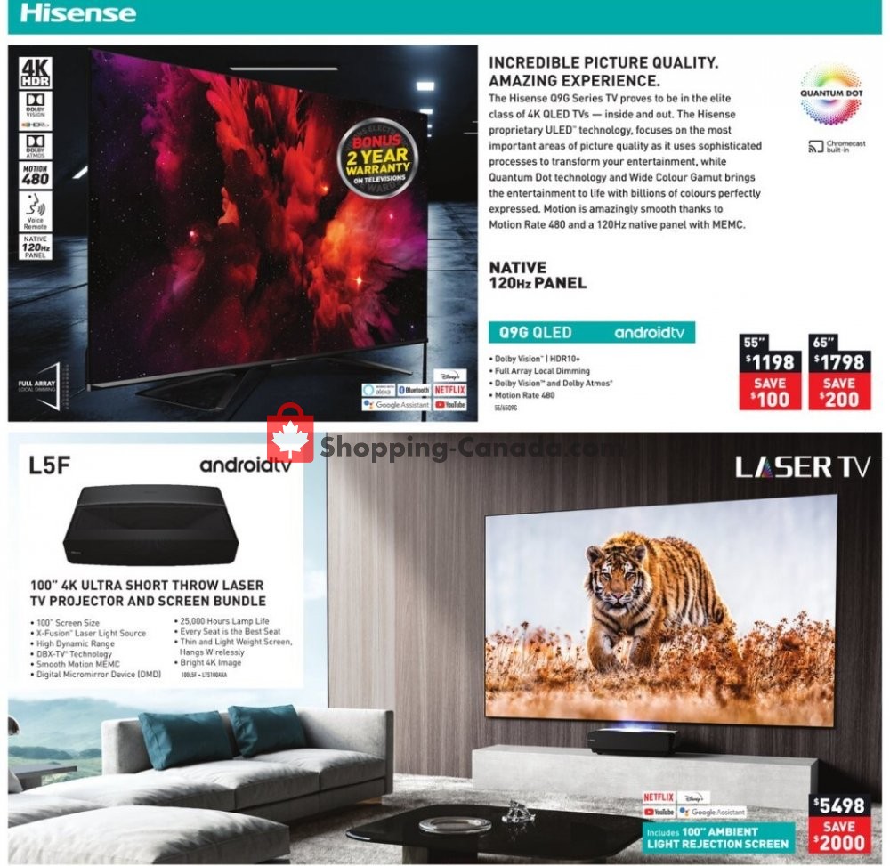 Visions Electronics flyer from Friday October 16, 2020 to Thursday October 22, 2020 - page 22