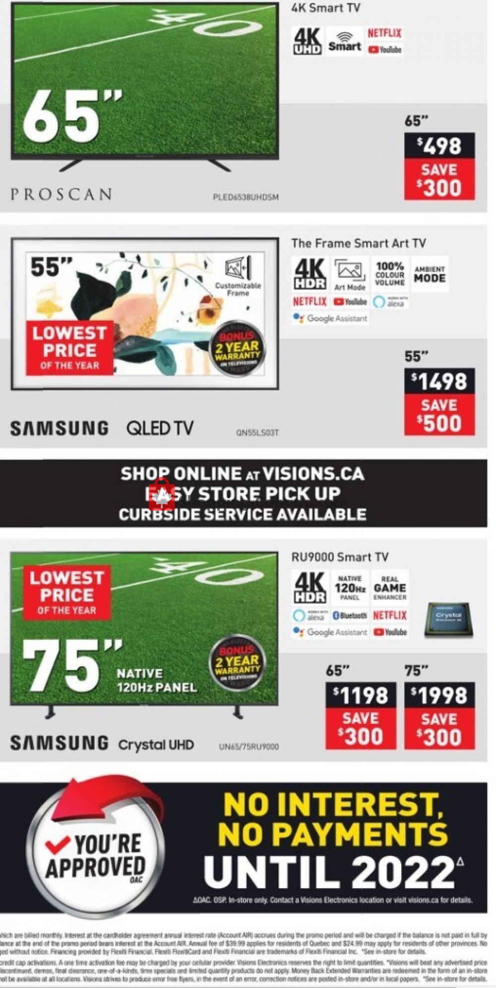 Visions Electronics flyer from Friday October 16, 2020 to Thursday October 22, 2020 - page 3