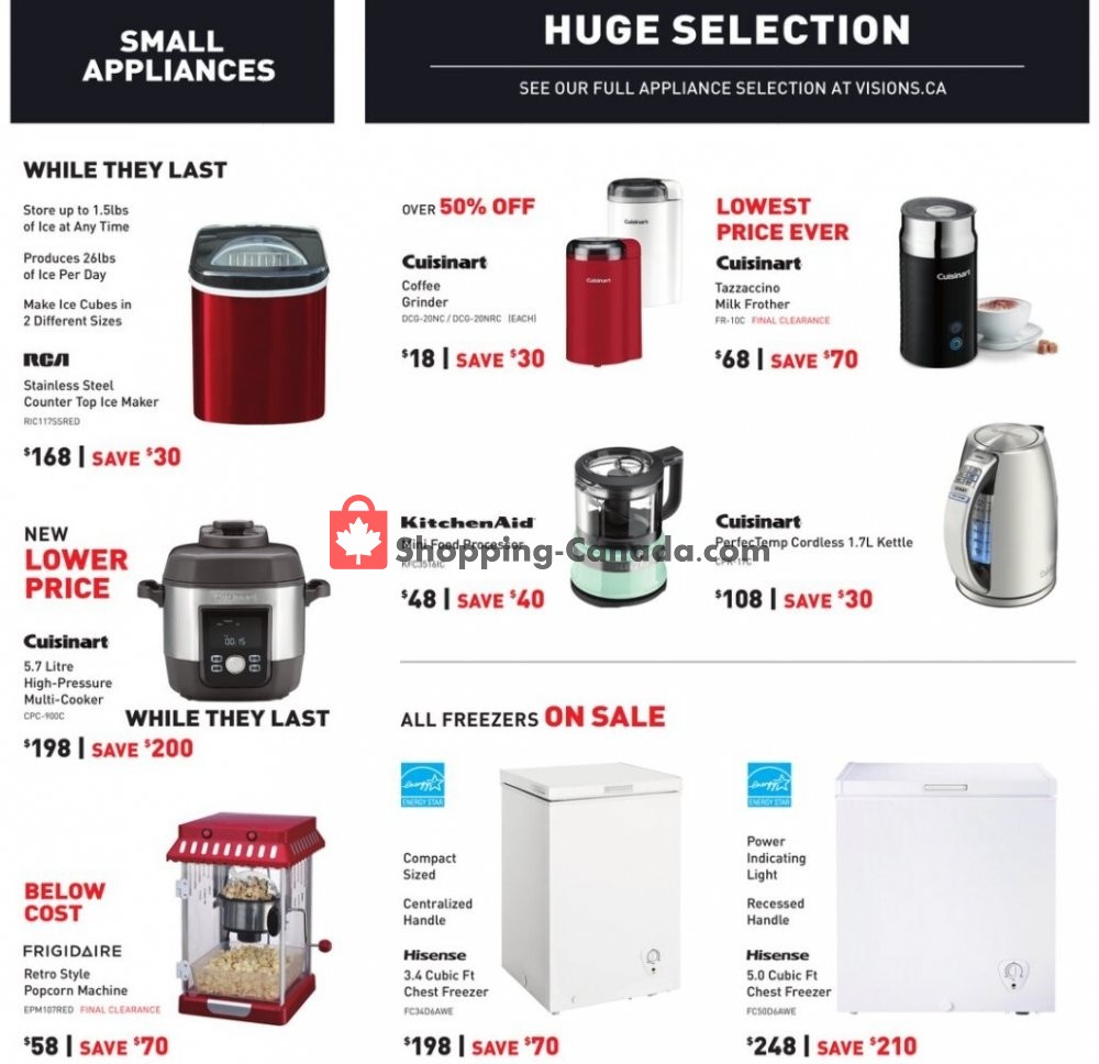 Visions Electronics flyer from Friday October 16, 2020 to Thursday October 22, 2020 - page 43
