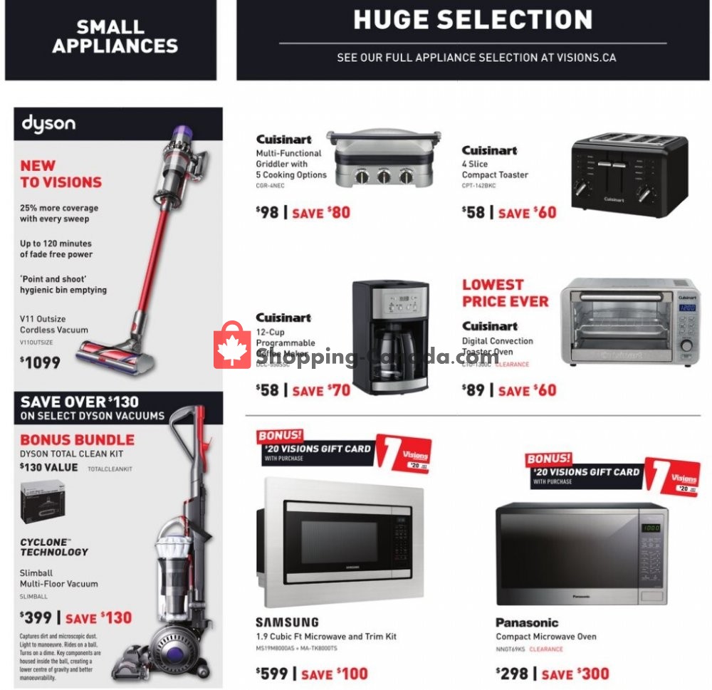 Visions Electronics flyer from Friday October 16, 2020 to Thursday October 22, 2020 - page 44