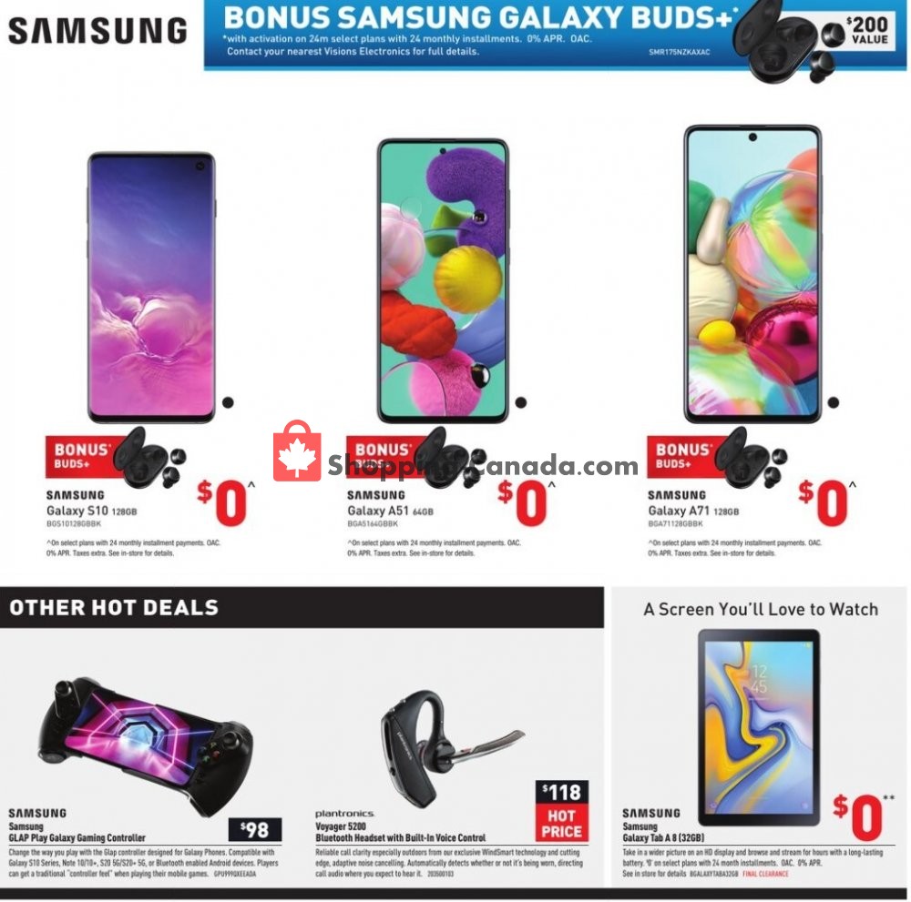 Visions Electronics flyer from Friday October 16, 2020 to Thursday October 22, 2020 - page 47