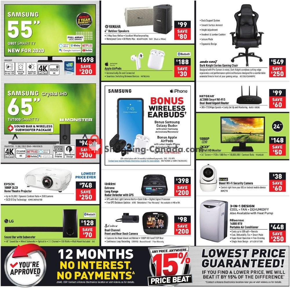 Visions Electronics flyer from Friday May 29, 2020 to Thursday June 4, 2020 - page 2