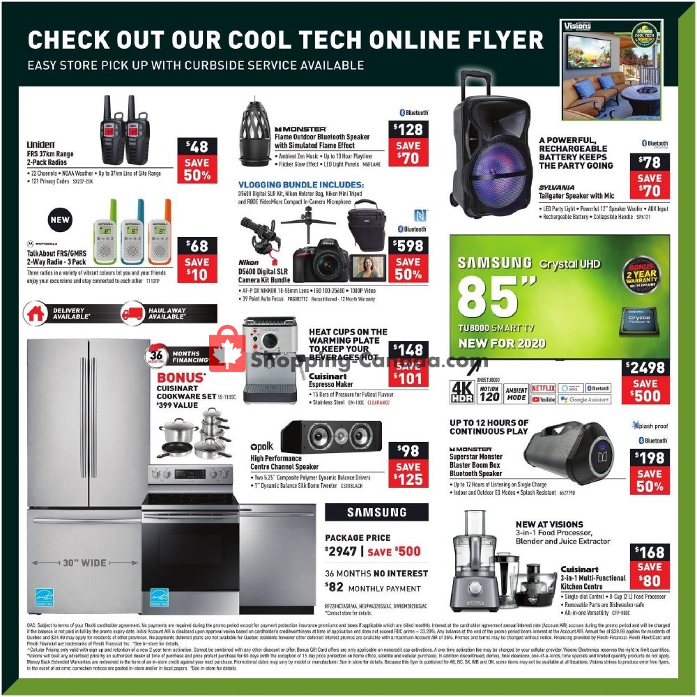 Visions Electronics flyer from Friday May 29, 2020 to Thursday June 4, 2020 - page 4