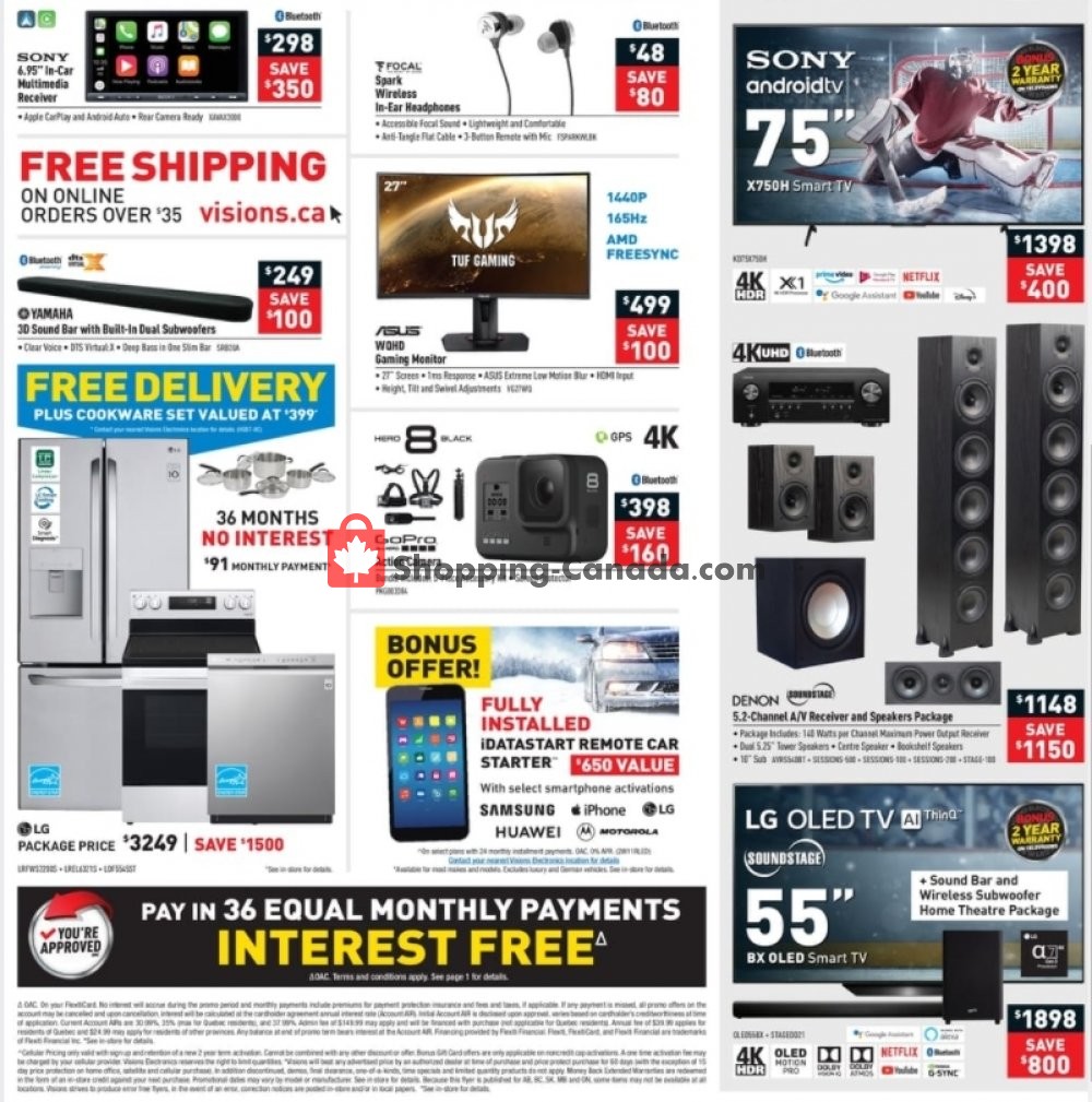 Visions Electronics flyer from Friday January 15, 2021 to Thursday January 21, 2021 - page 2