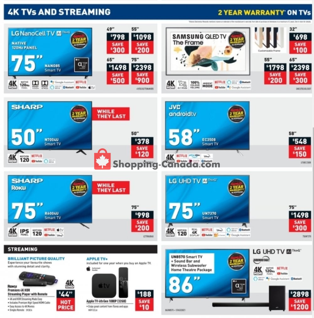 Visions Electronics flyer from Friday January 15, 2021 to Thursday January 21, 2021 - page 4
