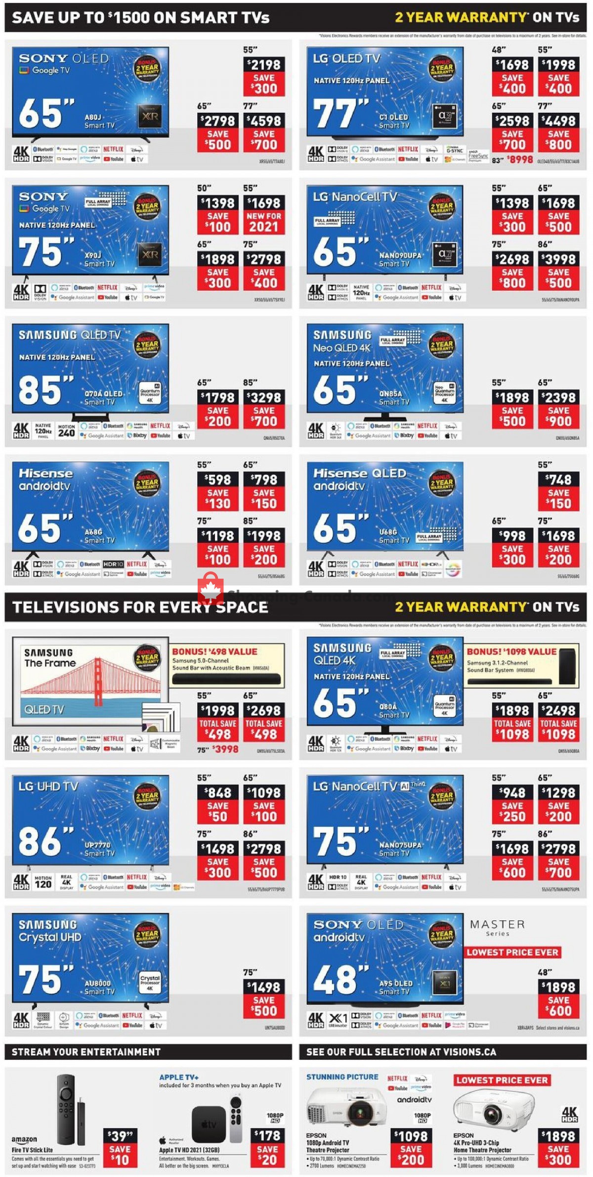 Visions Electronics flyer from Friday September 10, 2021 to Thursday September 16, 2021 - page 3