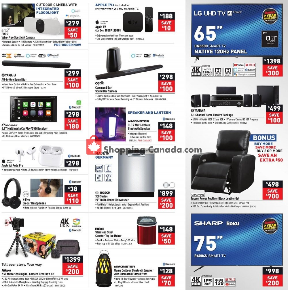 Visions Electronics flyer from Friday August 7, 2020 to Thursday August 13, 2020 - page 4