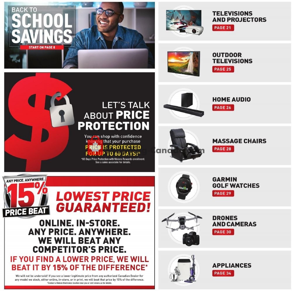 Visions Electronics flyer from Friday August 7, 2020 to Thursday August 13, 2020 - page 7