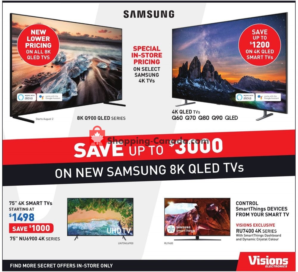 Visions Electronics flyer from Thursday August 1, 2019 to Thursday August 8, 2019 - page 3