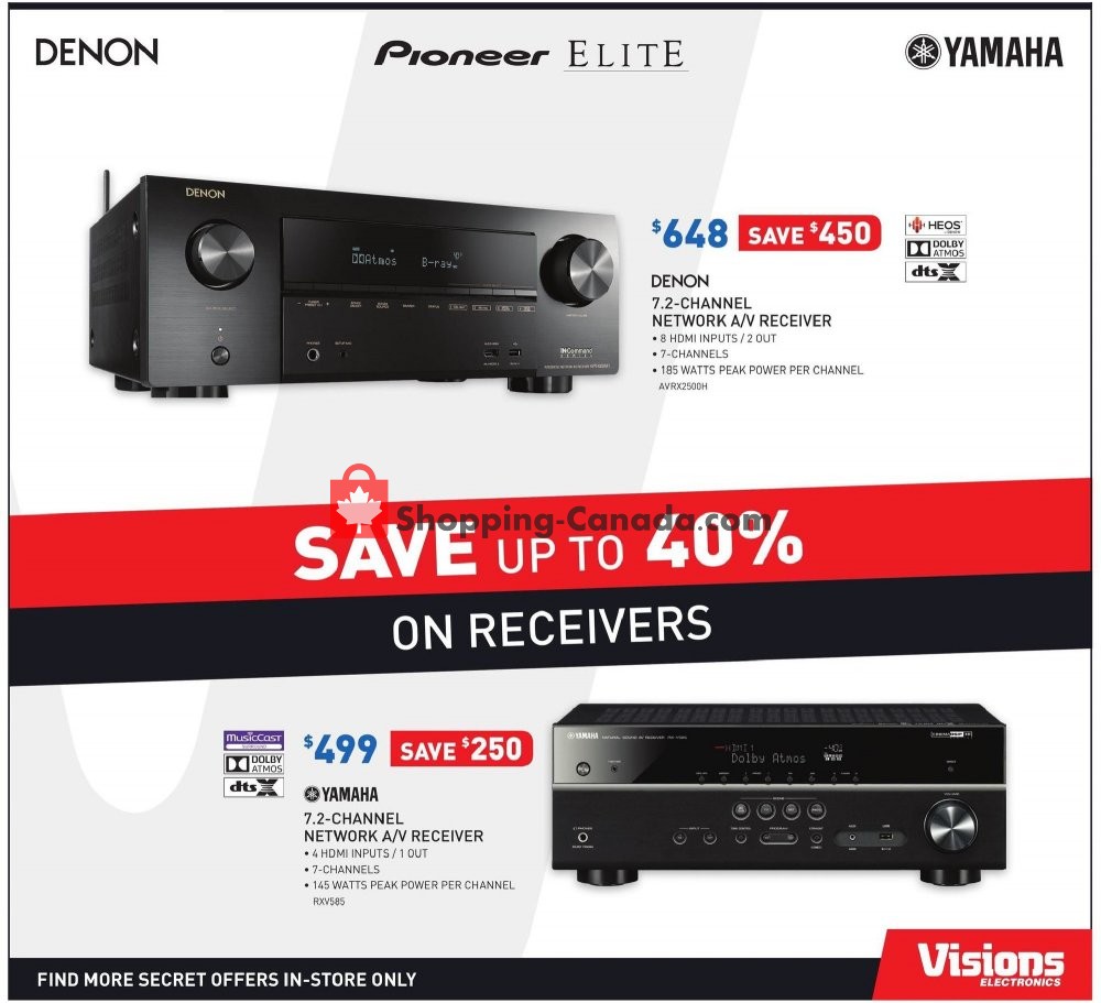 Visions Electronics flyer from Thursday August 1, 2019 to Thursday August 8, 2019 - page 7