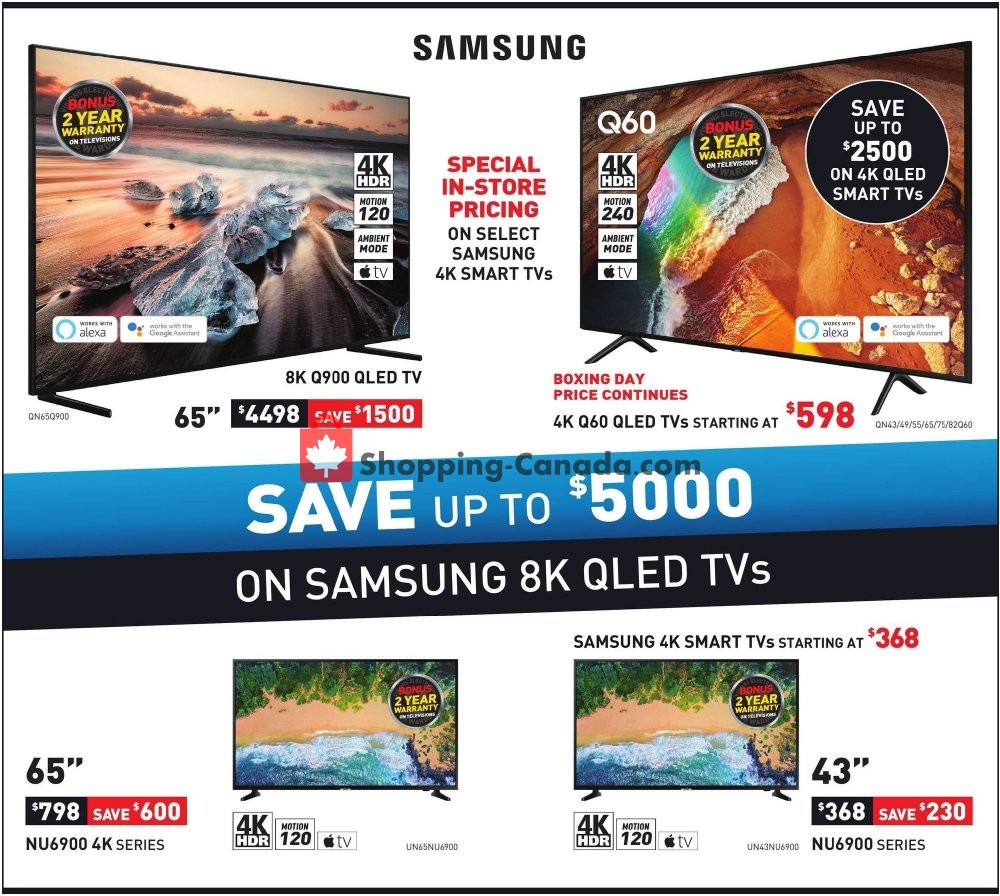 Visions Electronics flyer from Friday January 10, 2020 to Thursday January 16, 2020 - page 4