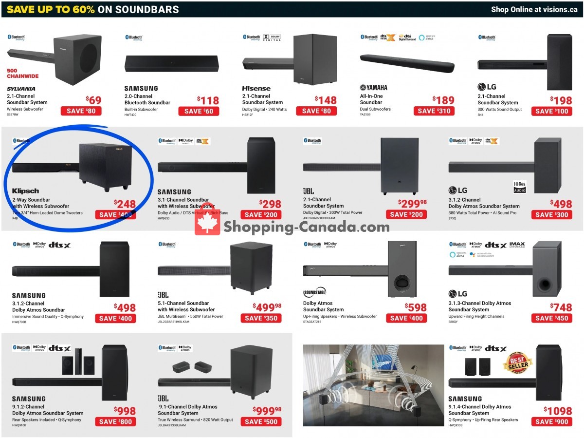 Visions Electronics flyer from Friday November 25, 2022 to Thursday December 1, 2022 - page 10