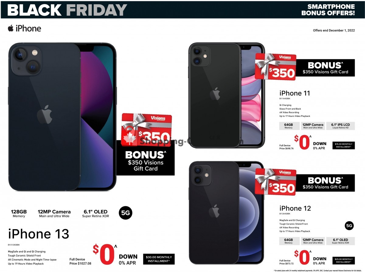 Visions Electronics flyer from Friday November 25, 2022 to Thursday December 1, 2022 - page 22
