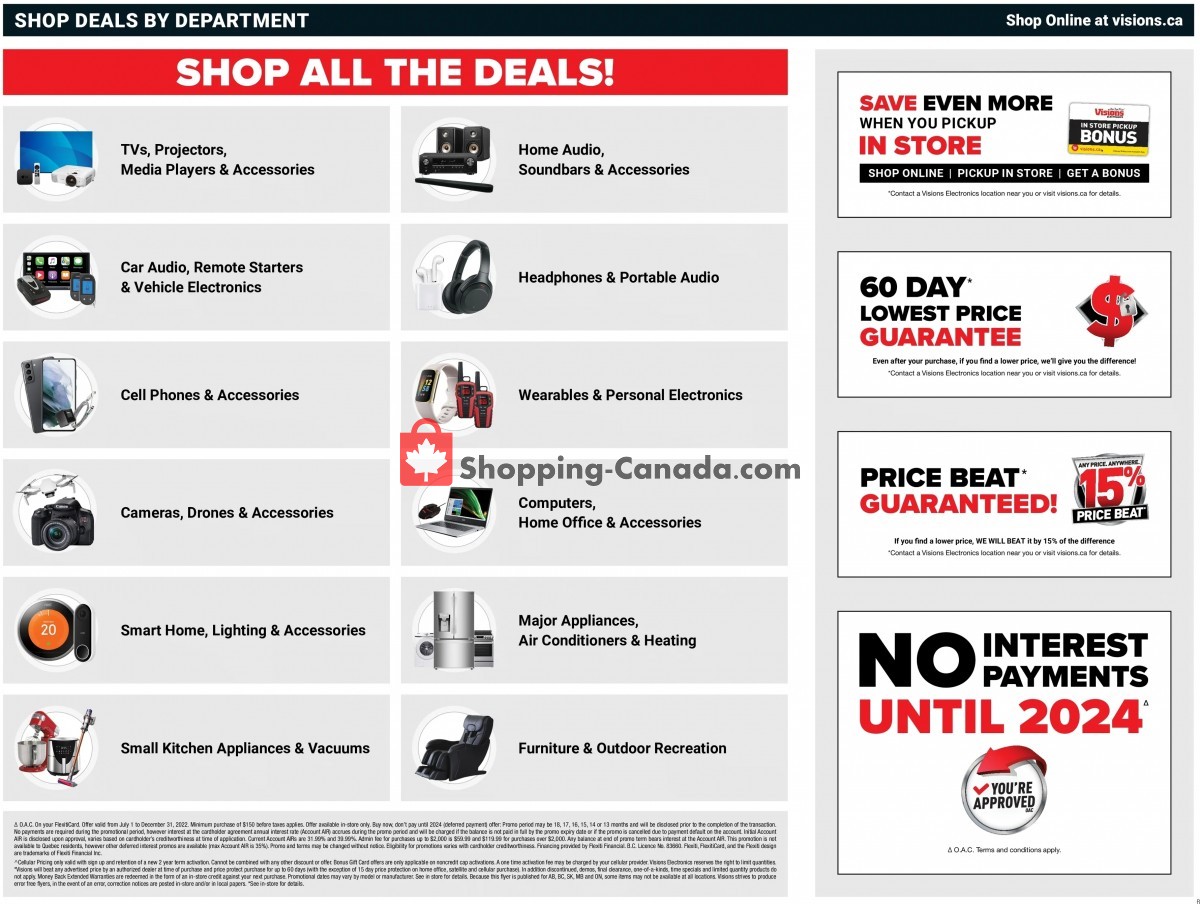 Visions Electronics flyer from Friday November 25, 2022 to Thursday December 1, 2022 - page 24