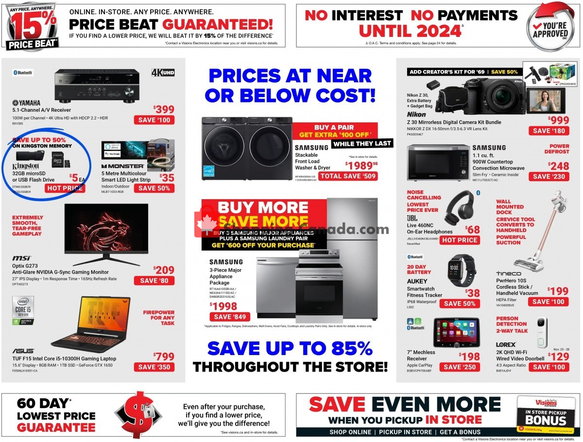Visions Electronics flyer from Friday November 25, 2022 to Thursday December 1, 2022 - page 3