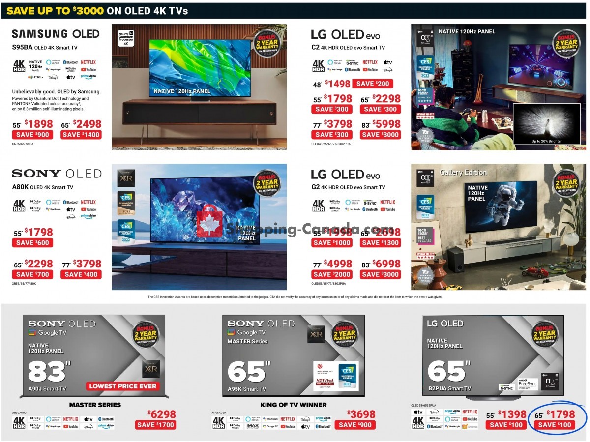 Visions Electronics flyer from Friday November 25, 2022 to Thursday December 1, 2022 - page 4