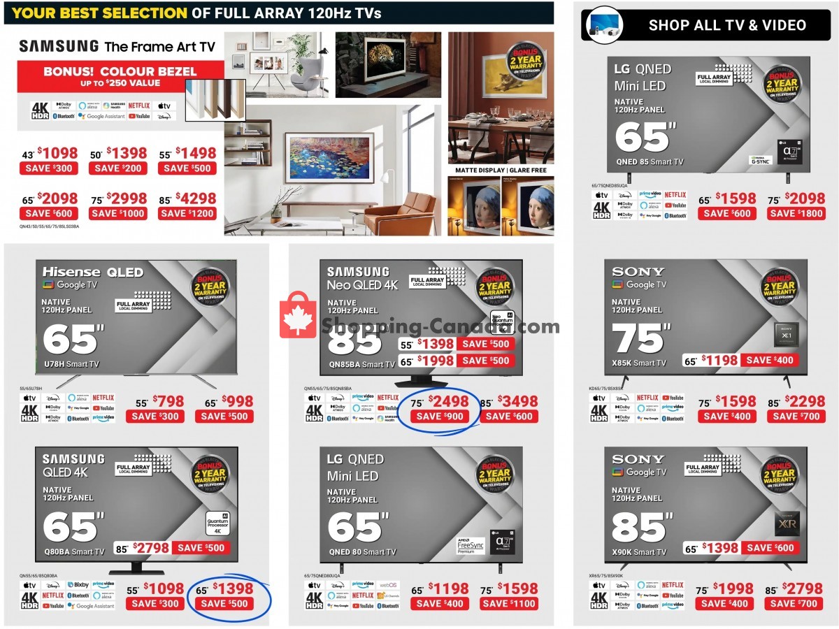 Visions Electronics flyer from Friday November 25, 2022 to Thursday December 1, 2022 - page 5