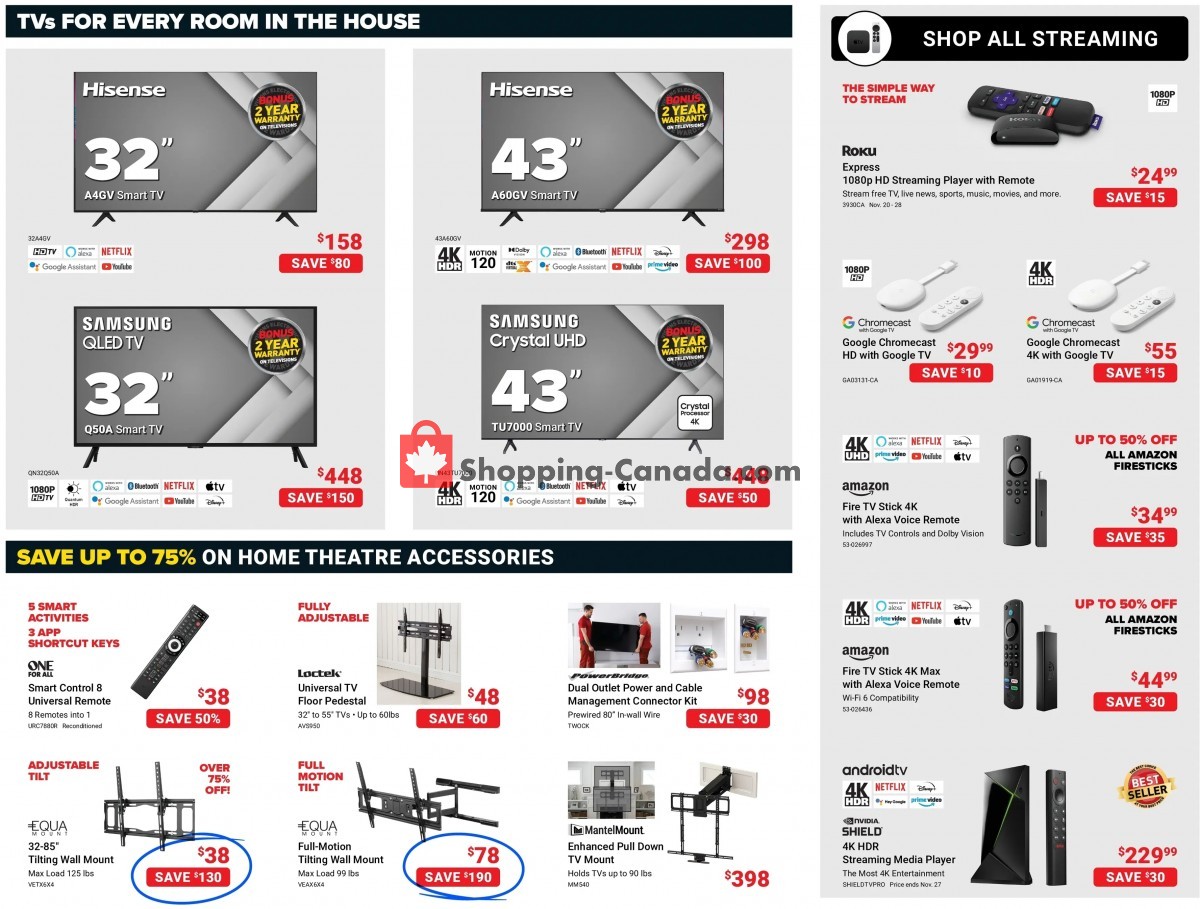 Visions Electronics flyer from Friday November 25, 2022 to Thursday December 1, 2022 - page 8